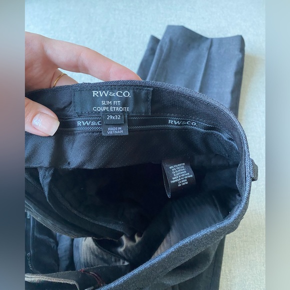 RW&CO Slim Fit Dress Pants NWT - Picture 2 of 3